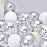 12pcs 5/10/12inch Metal Pearl Latex Balloons Chrome Glossy Metallic Colors Balloon Globos Gold Birthday Party Event Decoration