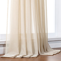 Solid White Tulle Sheer Curtains for Living Room Decoration Curtains for the Room Bedroom Kitchen Voile Organza Curtains