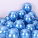 12pcs 5/10/12inch Metal Pearl Latex Balloons Chrome Glossy Metallic Colors Balloon Globos Gold Birthday Party Event Decoration