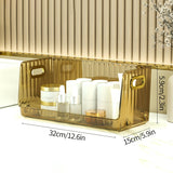 Stackable Desktop Storage Box Organizer Cosmetic Storage Box Cosmetic Storage Box Mask Storage Box Bathroom