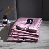 Luxury Stain Summer Comforter Bedding Sets Mint Fiber Filling Light and Airy Double Blanket for Summer Air Conditioner Quilt