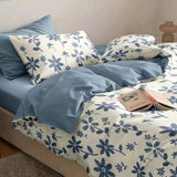 Cute Bear Bedding Set Single Twin Queen Size Ins Style Duvet Cover Flat Sheet Pillowcases Boys Girls Gift Home Textile