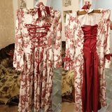 Qfdian halloween decorations halloween costumes halloween giftEuropean Medieval Victoria Queen Princess Wedding Party Formal Dress Halloween Women Carnival Court Noble Palace Cosplay Costume