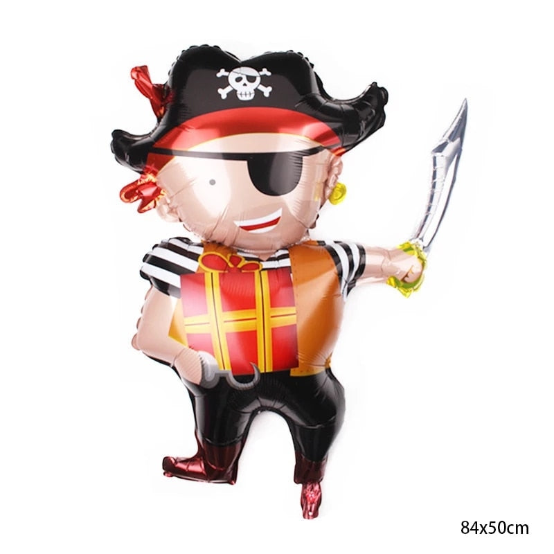 Qfdian halloween decorations halloween costumes halloween gift Halloween Pirate Hat Cap Decoration Kids Adult Halloween Masquerade Captain Cosplay Costume Props Pirate Theme Birthday Party