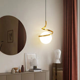 Nordic Style Modern Simple Lighting Bedroom Bedside Bar Light Dining Room Lamp Background Wall Island Table Pendant Lamp Study