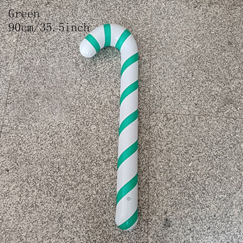 Qfdian halloween decorations Inflatable Christmas Canes Lollipop Balloon Merry Christmas Decoration for Home Xmas Ornaments Outdoor Decors Navidad Gifts Noel