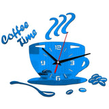 Mini Home Wall Clock 3D DIY Acrylic Mirror Stickers For Home Decoration Living Room Quartz Needle Self Adhesive Hanging Watch