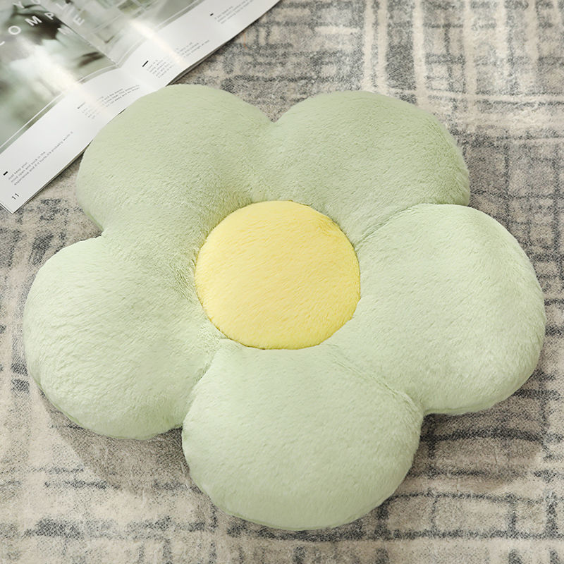 Flower Floor Pillow Seating Cushion Cute Room Decor Floral Pillows for Reading Lounging Comfy for Teens & Tweens Toddlers TJ7236