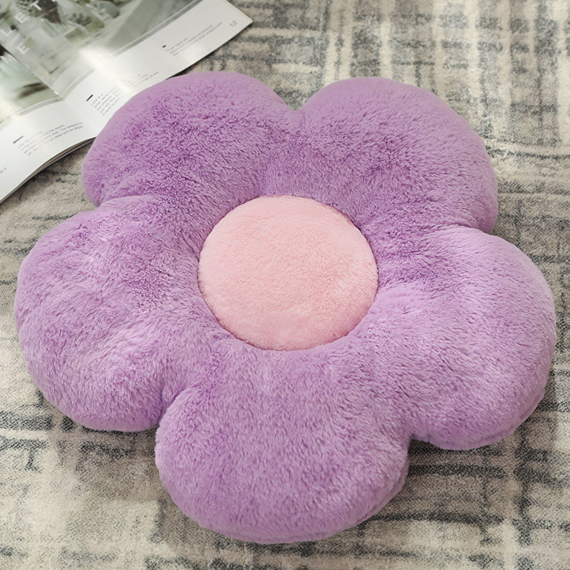 Flower Floor Pillow Seating Cushion Cute Room Decor Floral Pillows for Reading Lounging Comfy for Teens & Tweens Toddlers TJ7236