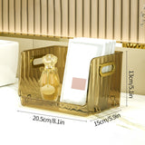 Stackable Desktop Storage Box Organizer Cosmetic Storage Box Cosmetic Storage Box Mask Storage Box Bathroom