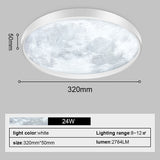 Chandelier Moon 48W Dimmable  Led Ceiling Lamp Moon for Bedroom Dining Room Ceiling Lights Home Indoor Lighting Decor Lamp