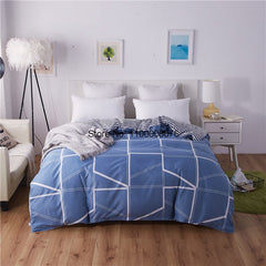 1 piece Quilt Cover Nordic Simple Duvet Cover 180x220 Single Double Queen King Adult KidsBedclothes Bedding Bedroom