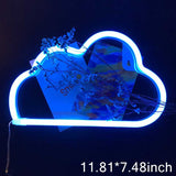 Qfdian home decor hot sale new Dream LED Neon Light Sign Letters Neon Sign Panel Holiday Christmas Party Wedding Decorations Home Wall Decor Neon Lamp Gifts