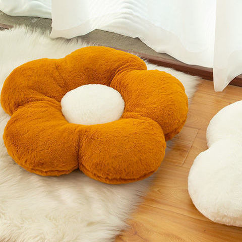 Flower Floor Pillow Seating Cushion Cute Room Decor Floral Pillows for Reading Lounging Comfy for Teens & Tweens Toddlers TJ7236