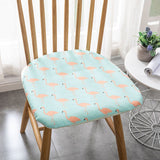 Nordic Print Sponge Dining Chair Cushion Cotton Hemp Non-Slip Dining Decor Chair Cushions Comfor Office Living Stool Cushion