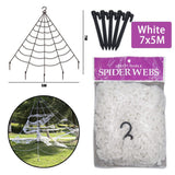 Qfdian halloween decorations halloween costumes halloween giftGiant Spider Huge Spider Web Halloween Decoration Props Haunted Indoor Outdoor Spooky Plush Large Araneid Prank Trick Supplies