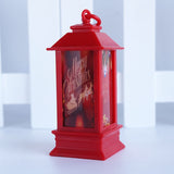 Qfdian halloween decorations Halloween Decorations Led Candle Light Vintage Witch Castle Pumpkin Ghost Hanging LED Lantern Lamp Haloween Party Decor Supplies