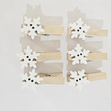 Qfdian halloween decorations christmas decorations 10pcs Christmas Wooden Clips New Year Party Decoration Photo Wall Clip DIY Christmas Ornaments Decorations for Home Xmas Tree