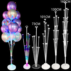 1/2Set Column Balloon Stand for Baby Shower Birthday Wedding Party Decoration Eid Baloon Arch Kit Pump Clip Ballons Accessories