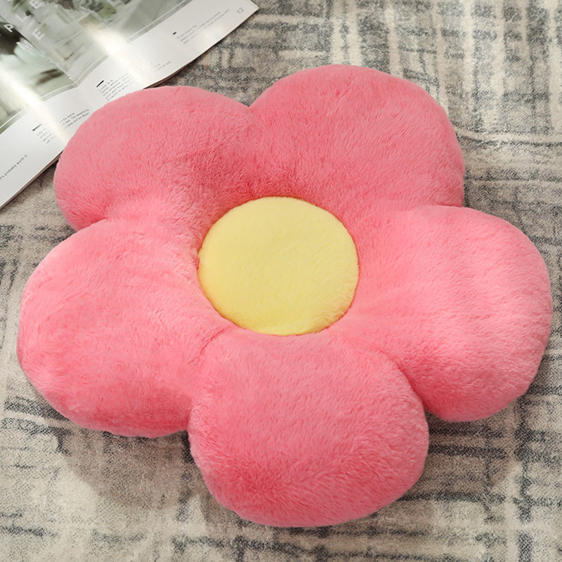 Flower Floor Pillow Seating Cushion Cute Room Decor Floral Pillows for Reading Lounging Comfy for Teens & Tweens Toddlers TJ7236