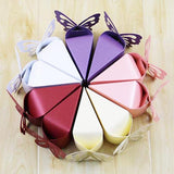 Qfdian Party gifts Party decoration hot sale new 10 Pcs/lot Butterfly Party Wedding Candy Box Wedding Carriage European Cake Box Creative Birthday Baby Shower Favors Gift Bag