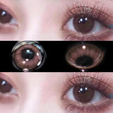 1 Pair/2PCS Colored Lenses For Eyes Makeup High Quality Fashion Eyes Contact Lenses Beauty Pupil with Lens Companion Box