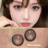 1 Pair/2PCS Colored Lenses For Eyes Makeup High Quality Fashion Eyes Contact Lenses Beauty Pupil with Lens Companion Box