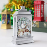 Qfdian halloween decorations Halloween Decorations Led Candle Light Vintage Witch Castle Pumpkin Ghost Hanging LED Lantern Lamp Haloween Party Decor Supplies