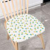 Nordic Print Sponge Dining Chair Cushion Cotton Hemp Non-Slip Dining Decor Chair Cushions Comfor Office Living Stool Cushion