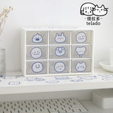 Qfdian Mohamm PET Sticker Creative Cute Animals Scrapbooking Stationery School Supplies