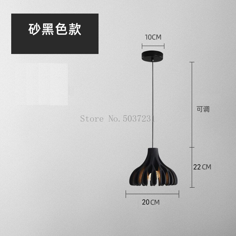 Qfdian home decor hot sale new Designer Macarone Resin Pendant Lights Bar Study Restaurant Hanging Lamp Modern LED Decor Home Nordic Luminaire Lustre Lighting