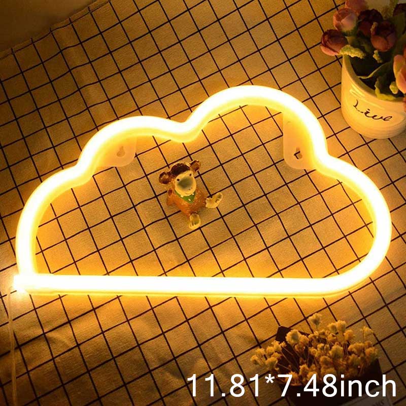 Qfdian home decor hot sale new Dream LED Neon Light Sign Letters Neon Sign Panel Holiday Christmas Party Wedding Decorations Home Wall Decor Neon Lamp Gifts