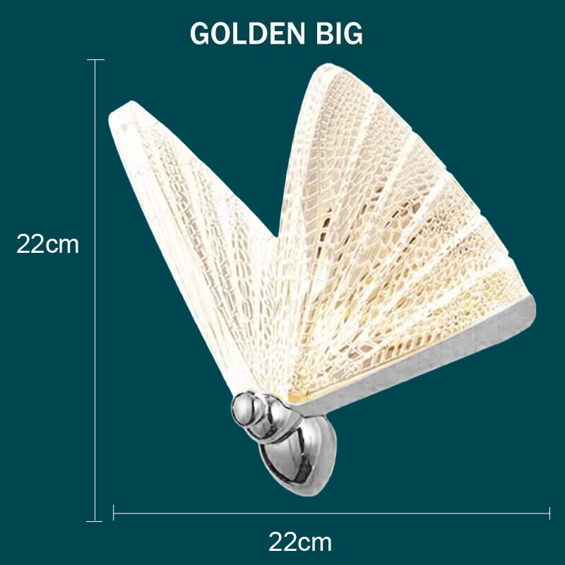 LED Butterfly Wall Lamp Nordic Indoor Lighting Modern Light Bedside Bedroom Christmas Home Decoration Wall Lamps бра настенные