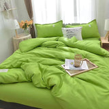 Cute Bear Bedding Set Single Twin Queen Size Ins Style Duvet Cover Flat Sheet Pillowcases Boys Girls Gift Home Textile