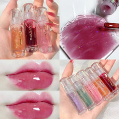 Mirror Water Lip Gloss Transparent Moisturizing Lip Oil Liquid Lipstick Plumping Sexy Lip Tint Makeup Korean Cosmetics