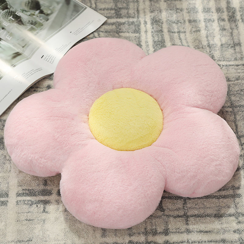 Flower Floor Pillow Seating Cushion Cute Room Decor Floral Pillows for Reading Lounging Comfy for Teens & Tweens Toddlers TJ7236