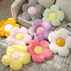 Flower Floor Pillow Seating Cushion Cute Room Decor Floral Pillows for Reading Lounging Comfy for Teens & Tweens Toddlers TJ7236