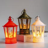 Qfdian halloween decorations Halloween Decorations Led Candle Light Vintage Witch Castle Pumpkin Ghost Hanging LED Lantern Lamp Haloween Party Decor Supplies