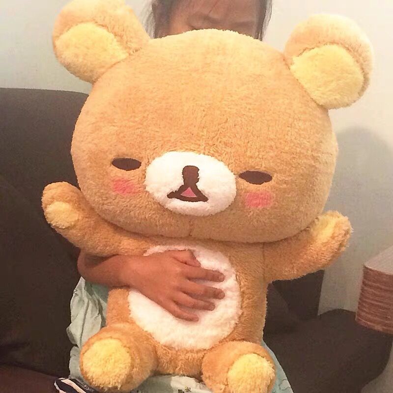 Japanese Banbai Boutique Pine Bear Shy Bear 15 Th Anniversary Large Shy Blushing Plush Toy Doll Doll anime rilakkuma plush