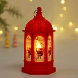 Qfdian halloween decorations Halloween Decorations Led Candle Light Vintage Witch Castle Pumpkin Ghost Hanging LED Lantern Lamp Haloween Party Decor Supplies