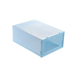 Qfdian 6 Pcs Transparent Plastic Shoe Storage Boxes Fantastic Clothes Storage Containers Box Japanese Flip Drawer Toy Organizer