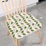 Nordic Print Sponge Dining Chair Cushion Cotton Hemp Non-Slip Dining Decor Chair Cushions Comfor Office Living Stool Cushion