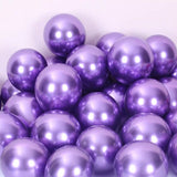 12pcs 5/10/12inch Metal Pearl Latex Balloons Chrome Glossy Metallic Colors Balloon Globos Gold Birthday Party Event Decoration