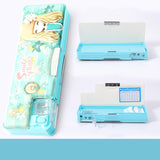 Qfdian Pencil Cases Case Material Escolar Unicorn Kawaii Estuche Stationery School Supplies Trousse Scolaire Cute Multifunction Pen Box