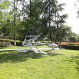 Qfdian halloween decorations halloween costumes halloween giftGiant Spider Huge Spider Web Halloween Decoration Props Haunted Indoor Outdoor Spooky Plush Large Araneid Prank Trick Supplies