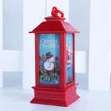 Qfdian halloween decorations Halloween Decorations Led Candle Light Vintage Witch Castle Pumpkin Ghost Hanging LED Lantern Lamp Haloween Party Decor Supplies