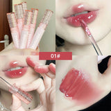 Bubble Lip Gloss Mirror Water Liquid Lipstick Moisturizing Lipgloss Long Lasting Sexy Lip Tint Makeup Korean Cosmetics