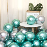 12pcs 5/10/12inch Metal Pearl Latex Balloons Chrome Glossy Metallic Colors Balloon Globos Gold Birthday Party Event Decoration