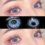 1 Pair/2PCS Colored Lenses For Eyes Makeup High Quality Fashion Eyes Contact Lenses Beauty Pupil with Lens Companion Box