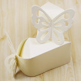 Qfdian Party gifts Party decoration hot sale new 10 Pcs/lot Butterfly Party Wedding Candy Box Wedding Carriage European Cake Box Creative Birthday Baby Shower Favors Gift Bag
